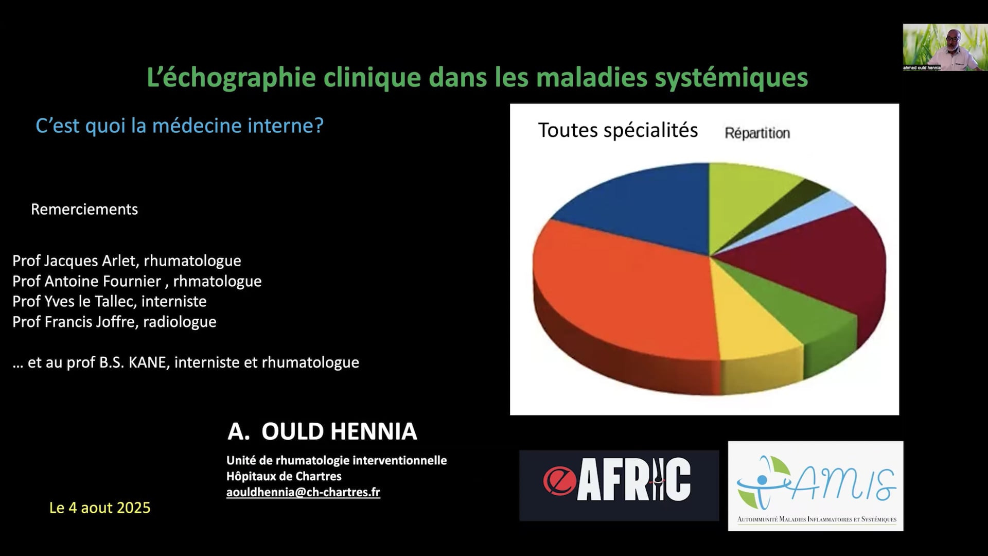 Échographie clinique en Rhumatologie & Médecine Interne